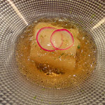 広尾 一会 - 【止肴】白芋茎　酢煮凍