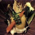山葵 - とり貝と九条葱のぬた