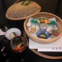 日本料理　筑紫野 - 撮影用のランチ「花かご盛り」