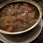 缶詰BAR Kan缶 - 鶏肉とジャガイモの香草煮♪