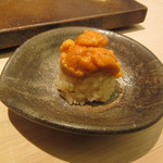 鮨 銀座 おのでら - バフン雲丹（塩水ウニ）