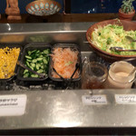 スバカマナ - アニバーサリーバイキングのサラダバー