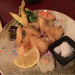 きはるの胡麻鯖や - アナゴ天ぷら