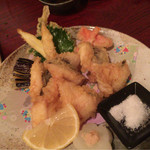 きはるの胡麻鯖や - アナゴ天ぷら