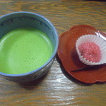 Otafuku - お抹茶とおはぎ700円