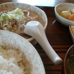Ichi fuku - もつ煮定食