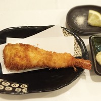 うぶか - 名物のみそいり海老フライ