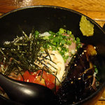 大好きな馬肉の炙り丼