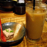 ドリンク付。ジョシにはミニデザートサービス