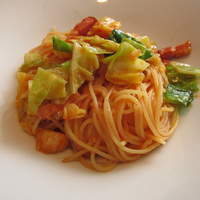 オーシャン カシータ - ランチビュッフェのパスタ