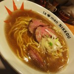 ラーメンにっこう - コオロギラーメン（10周年記念営業第二弾）