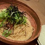 お箸BARおれお - うにクリームスパゲティー