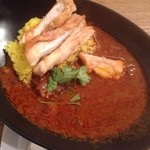 カリガリ - インド人完全無視カレー+チキン竜田