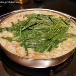 博多もつ鍋 やま中 大橋本店 - ＊牛もつ鍋 みそ味 二人前　￥1,500×2＊