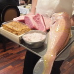 北島亭 - 本日の食材