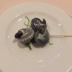 北島亭 - ナガラミのマリネ