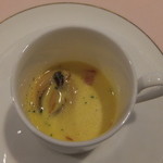 北島亭 - ムール貝のスープ