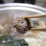 松乃荘 - 本鴨肉のつみれ