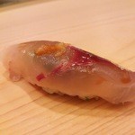 鮨処 平野 - 握り　あじ