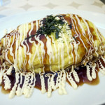 カフェ　みつばち - オムそばプレート 800円