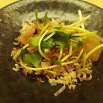 鮨処 平野 - 数の子　※白海老代替料理