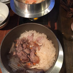 鶏炭焼き おはこ - 釜めし、鳥と明太子