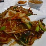 美林華飯店 - 牛肉細切りかけご飯2010.8