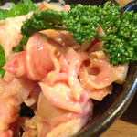 夢乃家 - 赤貝ヒモ刺 