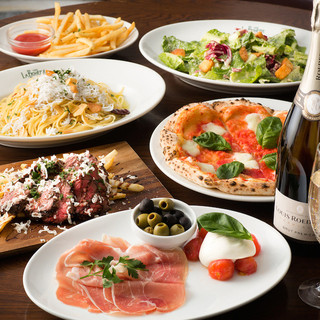 ボリュームたっぷりコース。記念日の御利用にも◎