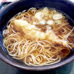 うちそば - 海老天蕎麦440円