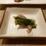 和食嘉肴 うす井 - ホタルイカわけぎぬた