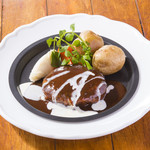 Hamburg Steak-glace sauce