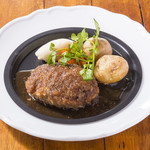 Hamburg Steak Japanese style grated sauce