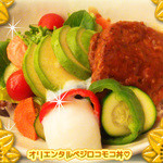 菜食健美 - オリエンタルベジロコモコ丼（新メニュー予定中だそうです）