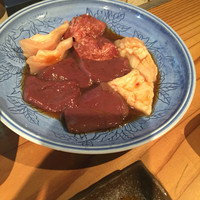 鴨川たかし - ホルモン三種盛り