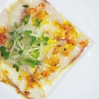 淡路産天然魚のカルパッチョ
