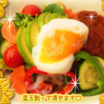 菜食健美 - オリエンタルベジロコモコ丼（新メニュー予定中だそうです）