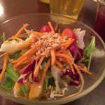 モンスーンカフェ - ランチセットのサラダ