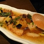 Bambi - タイトル忘れちゃったけど、長芋と海鮮の揚げ出しみたいの。美味しかったー!