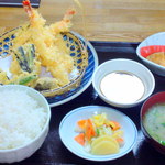 Unasen - 天ぷら定食　￥1200