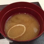 豚丼のぶたはげ ららぽーと新三郷店 - 2016/2/10みそ汁