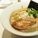 煮干し中華そば一燈 - '16.02極濃煮干らーめん