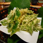 親和苑 - （夕食⑥）山菜の天ぷら
