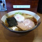 煮干らぁめん なかじま - 2010/8/10しょうゆらぁめん