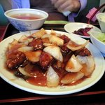 天鳳飯店 - 酢豚定食850円