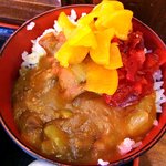 蕎麦 まえだ - 蕎麦 まえだ ＠京橋 ミニカレー