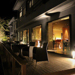 玉峰館 - 夜のテラス席☆