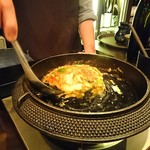 とり料理ふじ - 〆の玉子とじご飯