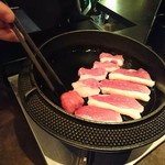 とり料理ふじ - 美しい鴨肉