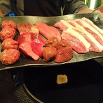 色々な部位の鴨肉